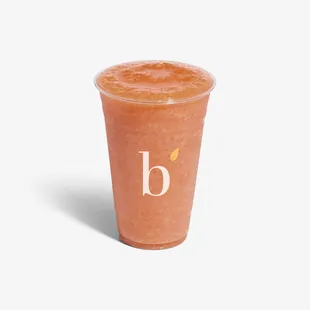 Sunset Glow - hydration &amp; immune support. Mango, strawberry, pineapple, vanilla, agave, coconut water, Super Immune Herbal Tonic Boost