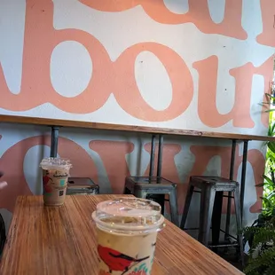 Outdoor seating area.