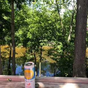 Sitting by the water