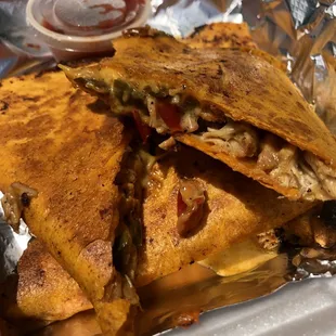 Best chicken quesadilla ever!