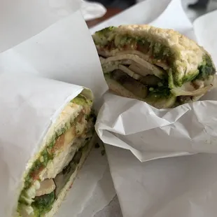 Turkey Pesto Sandwich