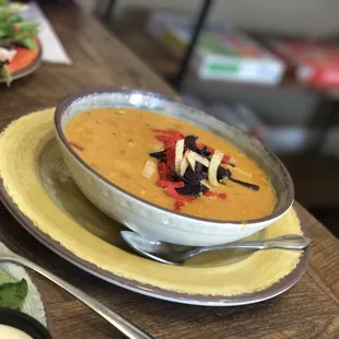 Chicken Enchilada soup, so delicious, has some spice and lots of flavor.