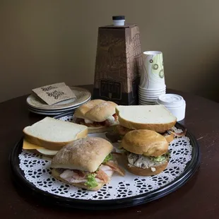 We cater!