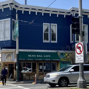 View from across Divisadero