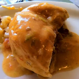 The delicious slopper that I split with my wife! YUMMM!!!!