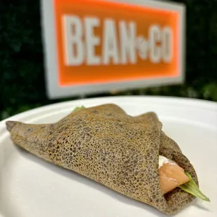 Smoked Salmon Crepe