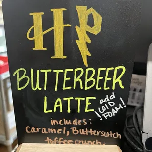 BB latte to celebrate Harry's 7/31 birthday!