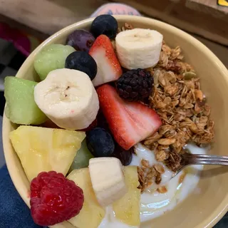 Fresh Fruit, Granola, Yogurt and Honey