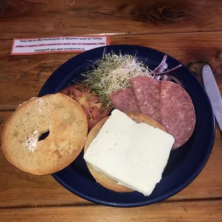 Salami Bagel
