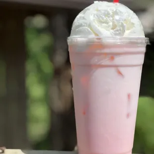 Cherry Italian cream soda