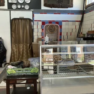 Inside the store