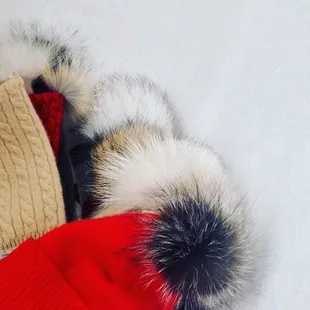 Shop local twice in one fell swoop with a @punchymagnolia cashmere baby toques at @beanandro #shoplocal #giftwell