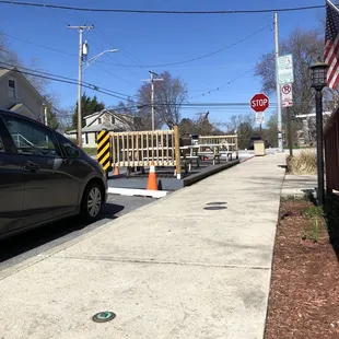 Extra outdoor seating