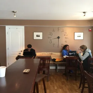 sushi and sashimi, interior