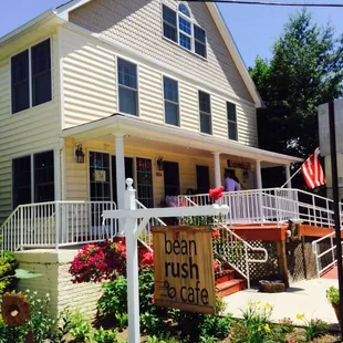 Bean Rush Cafe Entrance