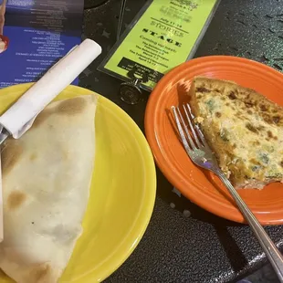 Beef Empanada and Quiche