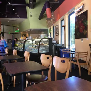 Inside setup near a nice courtyard