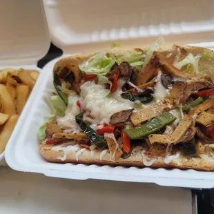 Vegan Cheese steak