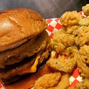 Cowboy burger