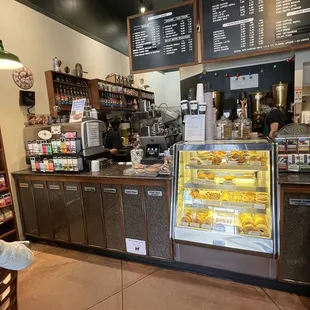 Menu and inside view.