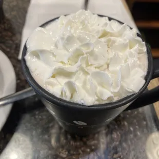 Hot Chocolate with Whipped Cream