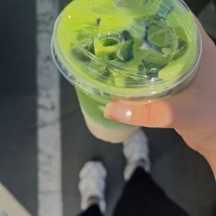 Pumpkin matcha