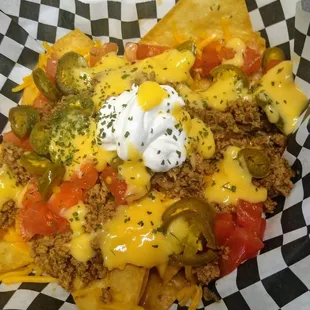 Taco Tuesday Loaded Nachos