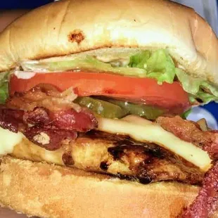 Grilled chicken sandwich