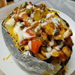 Beanos loaded potato