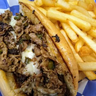 Big Philly cheese steak