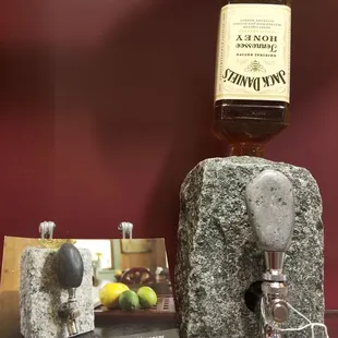 funky rock drink dispenser