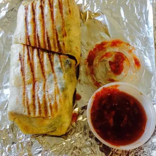 The amazing Sprout Burrito