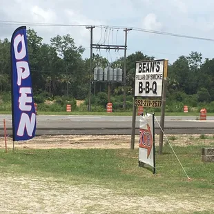 Signage from the road