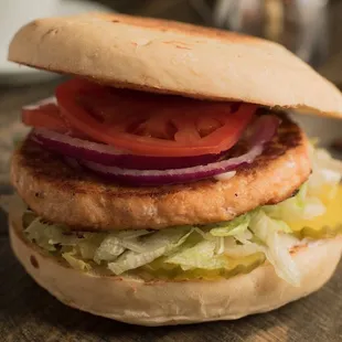 Salmon Burger