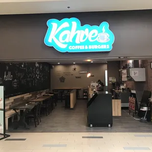 Kahve is starting to sell delicious burgers. Great stuff! Everybody needs to try it :)