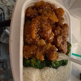 Sesame chicken