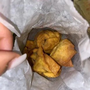 Fried wontons