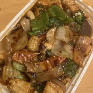 Szechuan bean curd