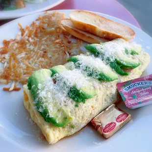 French Omelette plate