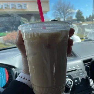 Iced Five Grain Latte