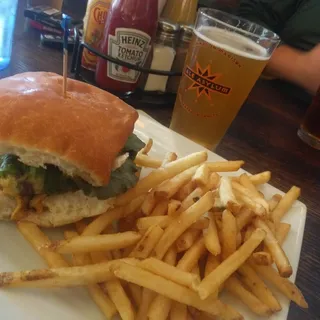 American Classic Burger Sandwich