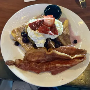 Dreamy Blueberry French Toast