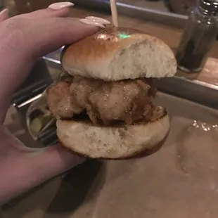 Fried Chicken Slider