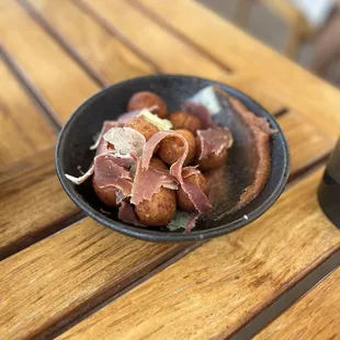 Ham and Cheese Fritters