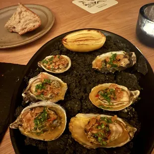 Wood Fired Tiger Prawns