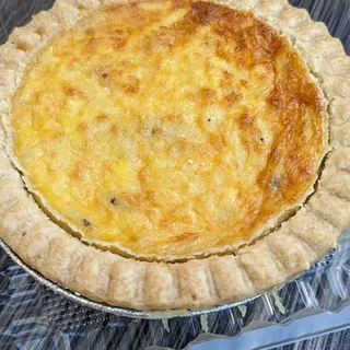 Sausage Hash Brown Quiche