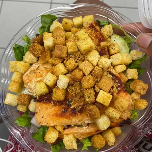 House Salad w/Salmon