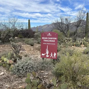 Bear Canyon Trailhead