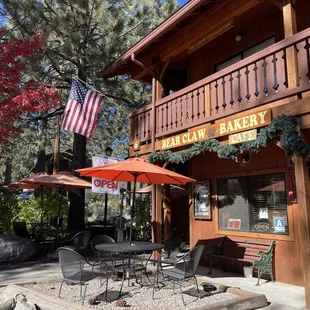 Exterior of the bakery