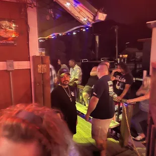 Mr Security doing his job!